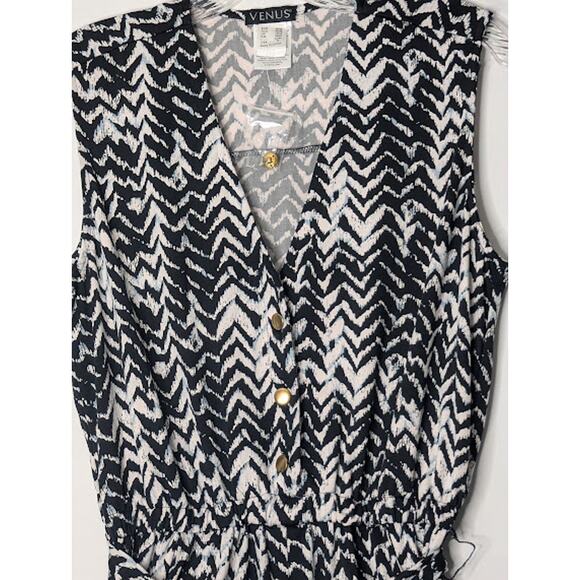 VENUS Womens Romper Size Small NWOT Goth, Emo, Punk, Rocker, Vacation, Summer - Picture 5 of 7